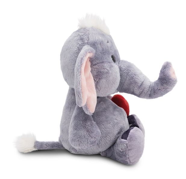 Thú nhồi bông 48cm NICI Germany GREEN Voi xám LOVE - NICI 61488