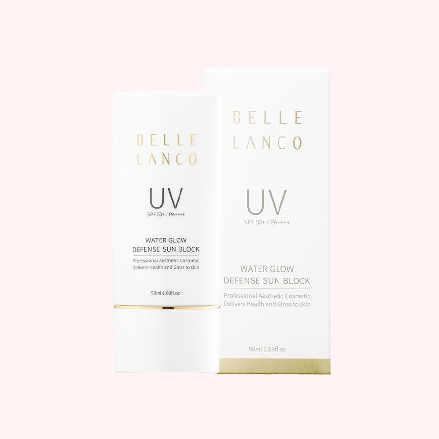  KEM CHỐNG NẮNG TIẾP VIÊN BELLE LANCO WATER GLOW DEFENSE SUN BLOCK SPF 50+/PA++++ 