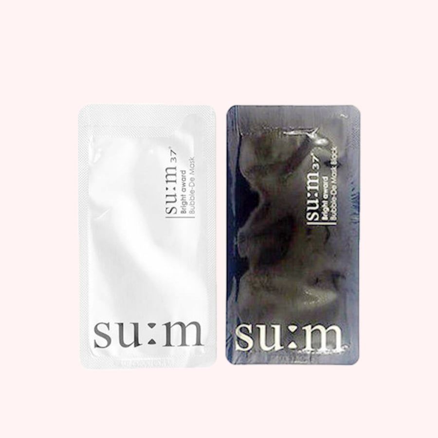 MẶT NẠ SỦI BỌT THẢI ĐỘC SU:M 37 BRIGHT AWARD BUBBLE DE MASK