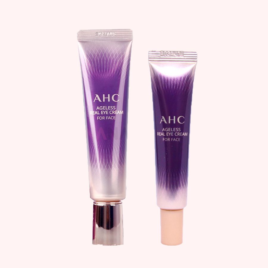 KEM DƯỠNG MẮT VÀ MẶT CẢI THIỆN NẾP NHĂN & QUẦNG THÂM AHC AGELESS REAL EYE CREAM FOR FACE