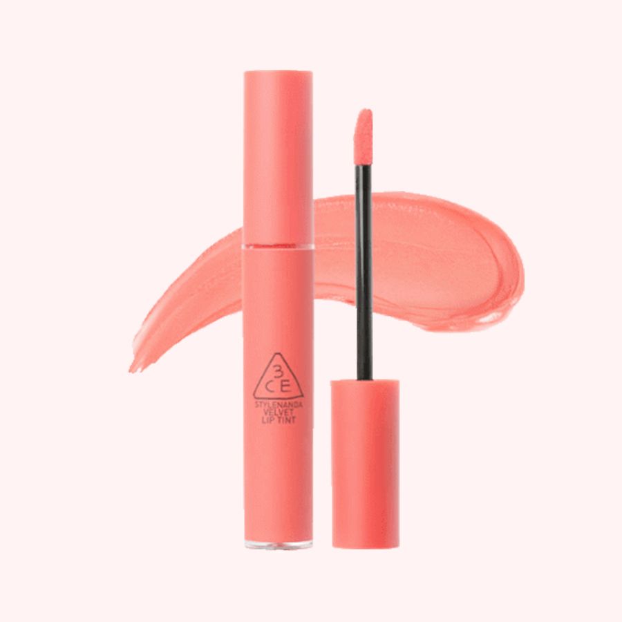SON KEM 3CE VELVET LIP TINT ICING CORAL - CAM SAN HÔ