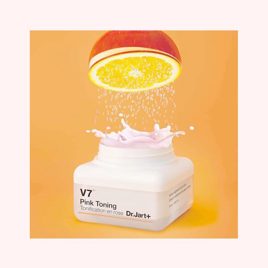 KEM DƯỠNG TRẮNG DA DR.JART+ V7 PINK TONING 15ml