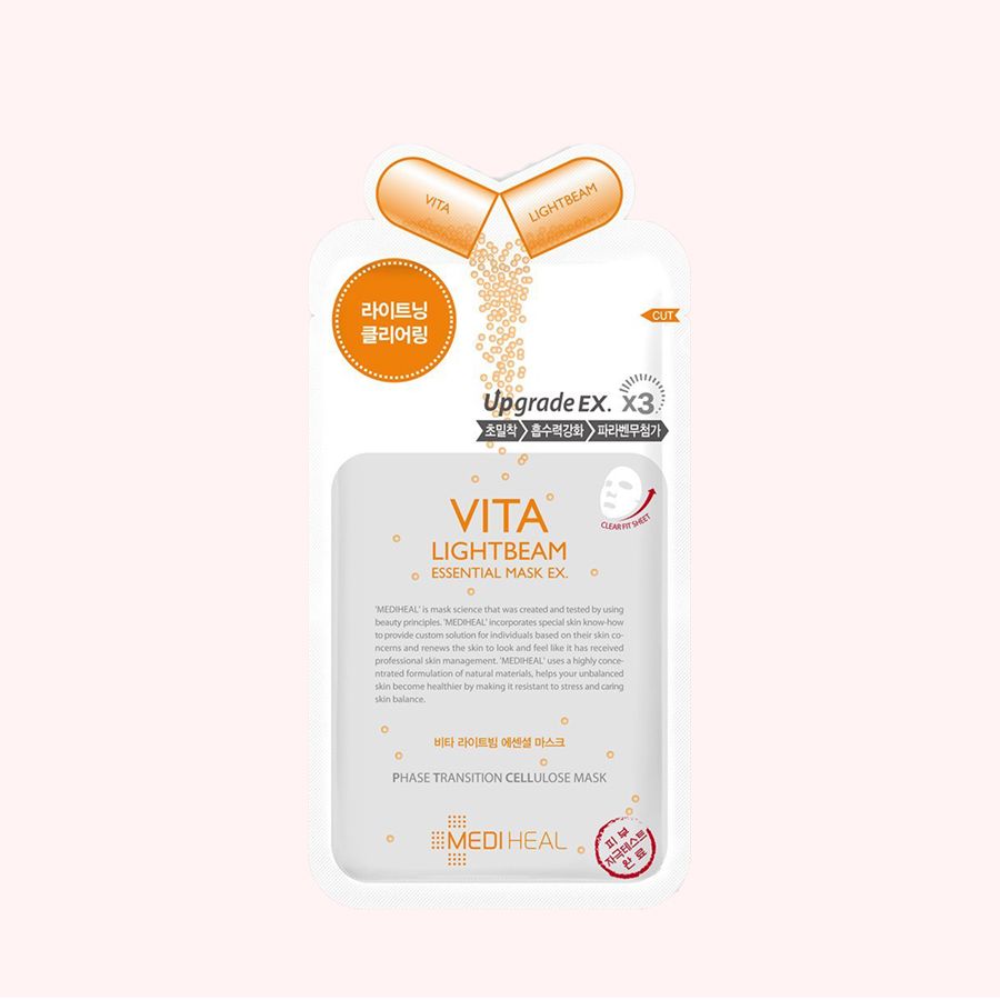 MẶT NẠ MEDIHEAL VITA LIGHTBEAM ESSENTIAL MASK EX
