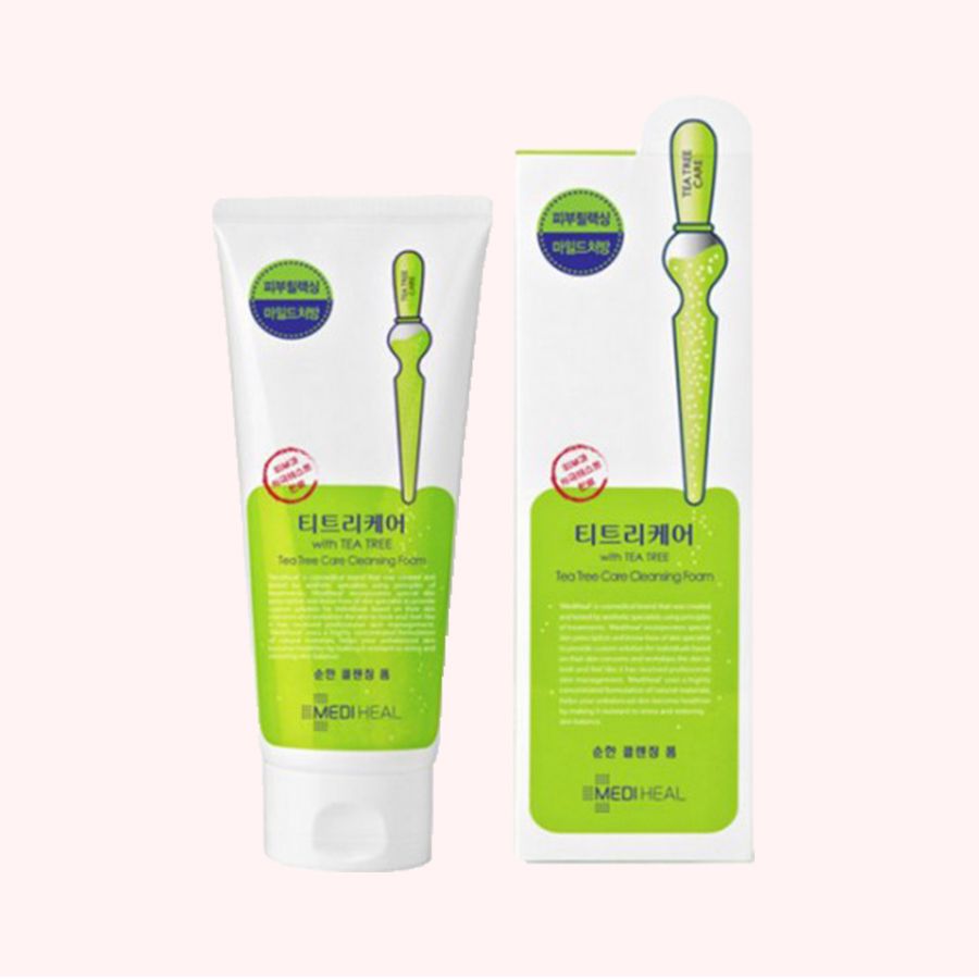 SỮA RỬA MẶT NGĂN NGỪA & TRỊ MỤN CHIẾT XUẤT TRÀM TRÀ MEDIHEAL TEATREE CARE CLEANSING FOAM 170ml