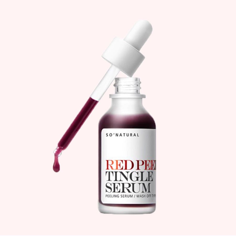 SERUM THAY DA SINH HỌC SO NATURAL RED PEEL TINGLE