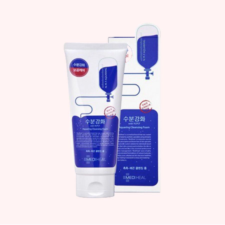 SỮA RỬA MẶT DƯỠNG ẨM MEDIHEAL N.M.F AQUARING CLEANSING FOAM 170ml