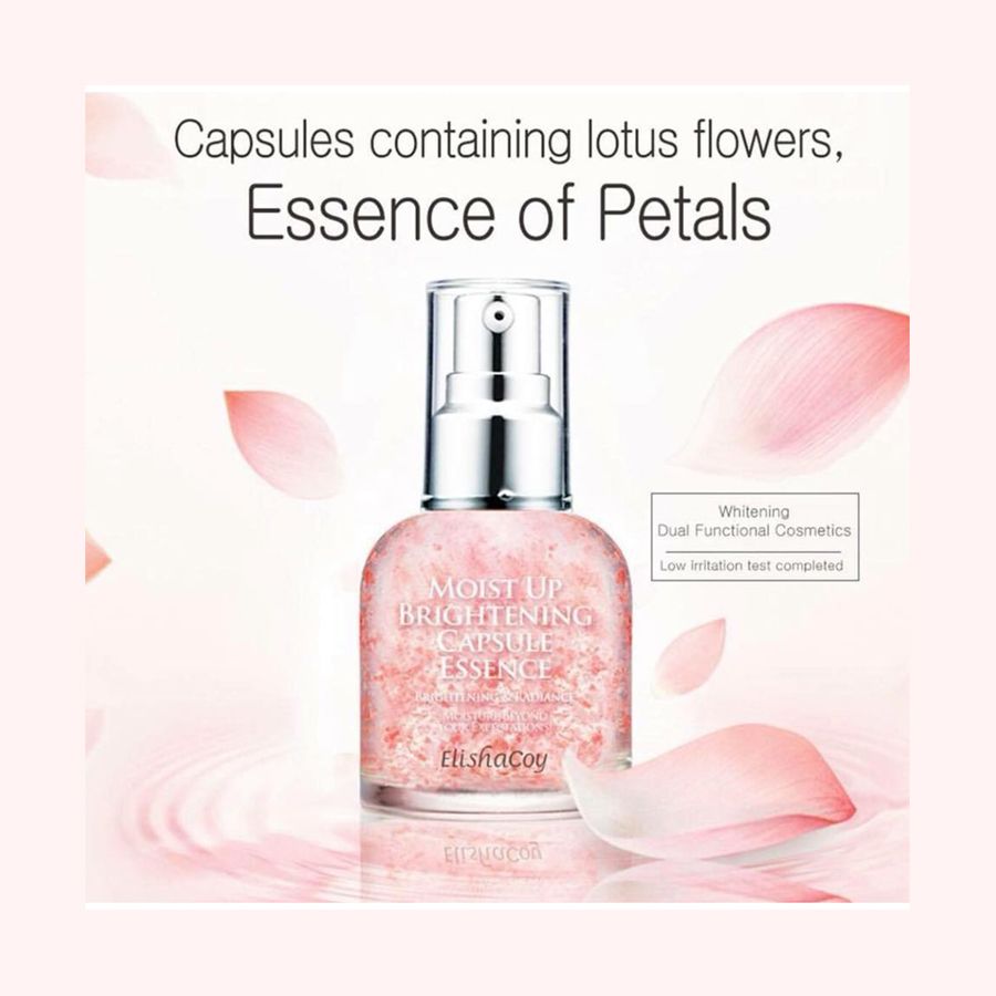 TINH CHẤT HOA SEN ELISHACOY MOIST UP BRIGHTENING CAPSULE ESSENCE