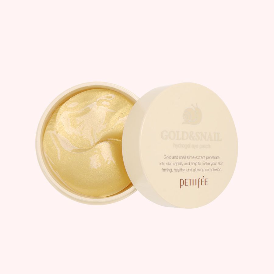 MẶT NẠ MẮT PETITFEE GOLD & SNAIL HYDROGEL EYE PATCH - VÀNG