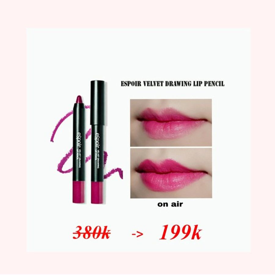 SON BÚT CHÌ ESPOIR VELVET DRAWING LIP PENCIL - ON AIR