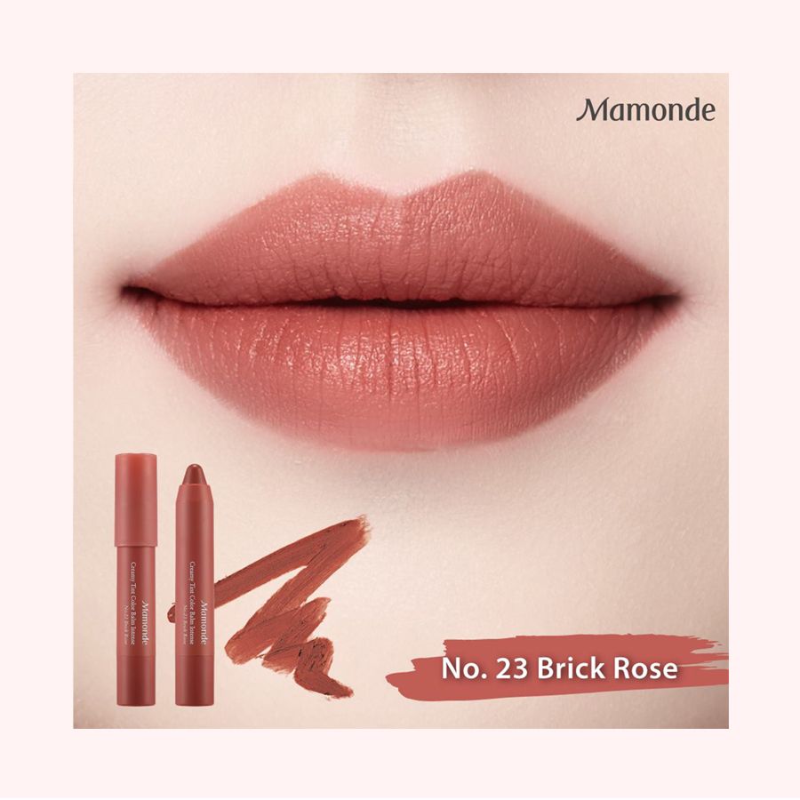 MAMONDE CREAMY TINT COLOR BALM INTENSE NO.23 BRICK ROSE