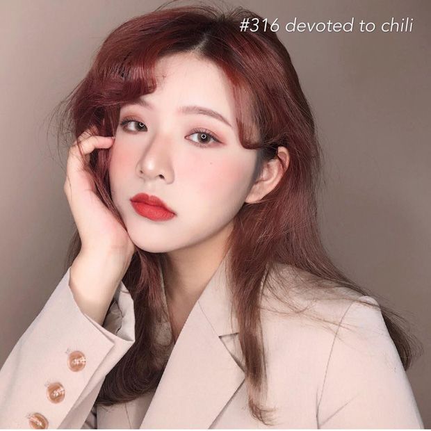 SON MAC POWDER KISS DEVOTED TO CHILI - 316 ĐỎ GẠCH