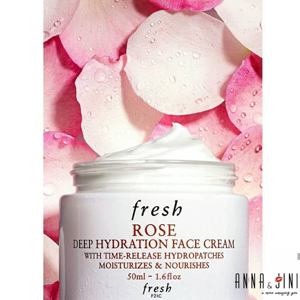 KEM DƯỠNG ẨM FRESH ROSE DEEP HYDRATION FACE CREAM