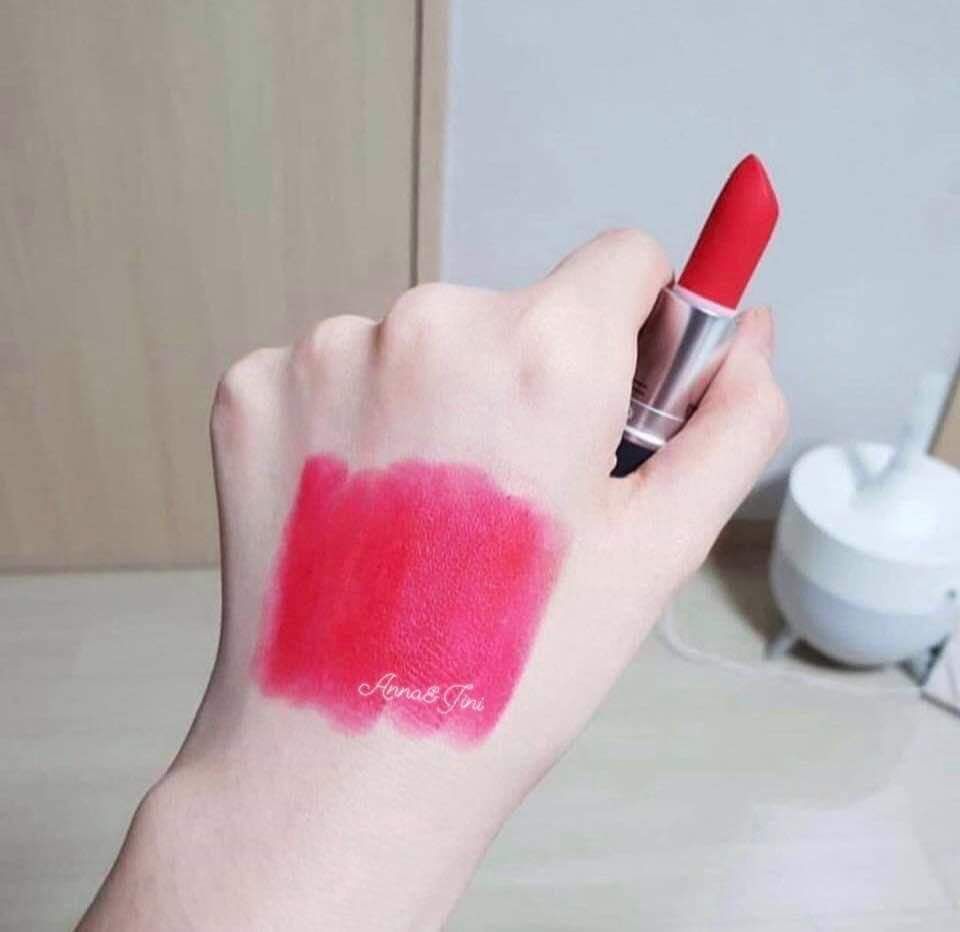 SON MAC POWDER KISS LASTING PASSION 315 - ĐỎ HỒNG