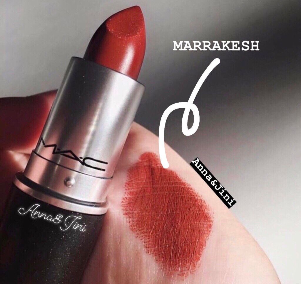 SON MAC MATTE LIPSTICK - RUSSIAN RED 612 - MARRAKESH 646