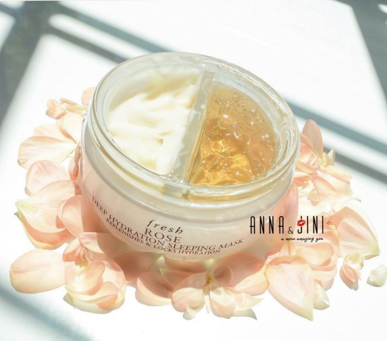 MẶT NẠ NGỦ 2 IN 1 FRESH ROSE DEEP HYDRATION SLEEPING MASK