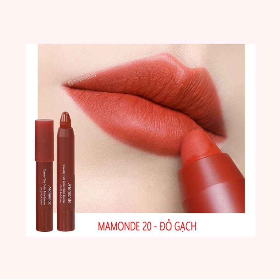 MAMONDE CREAMY TINT COLOR BALM INTENSE NO.20 RED PEPPER