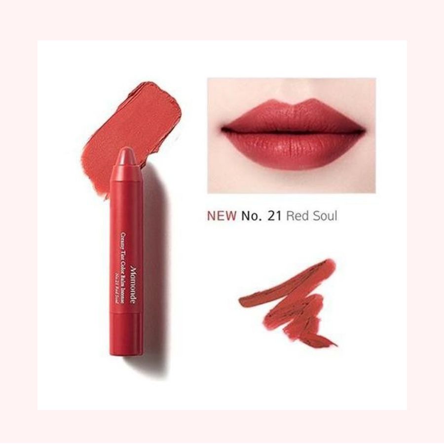 MAMONDE CREAMY COLOR BALM INTENSE NO.21 RED SOUL
