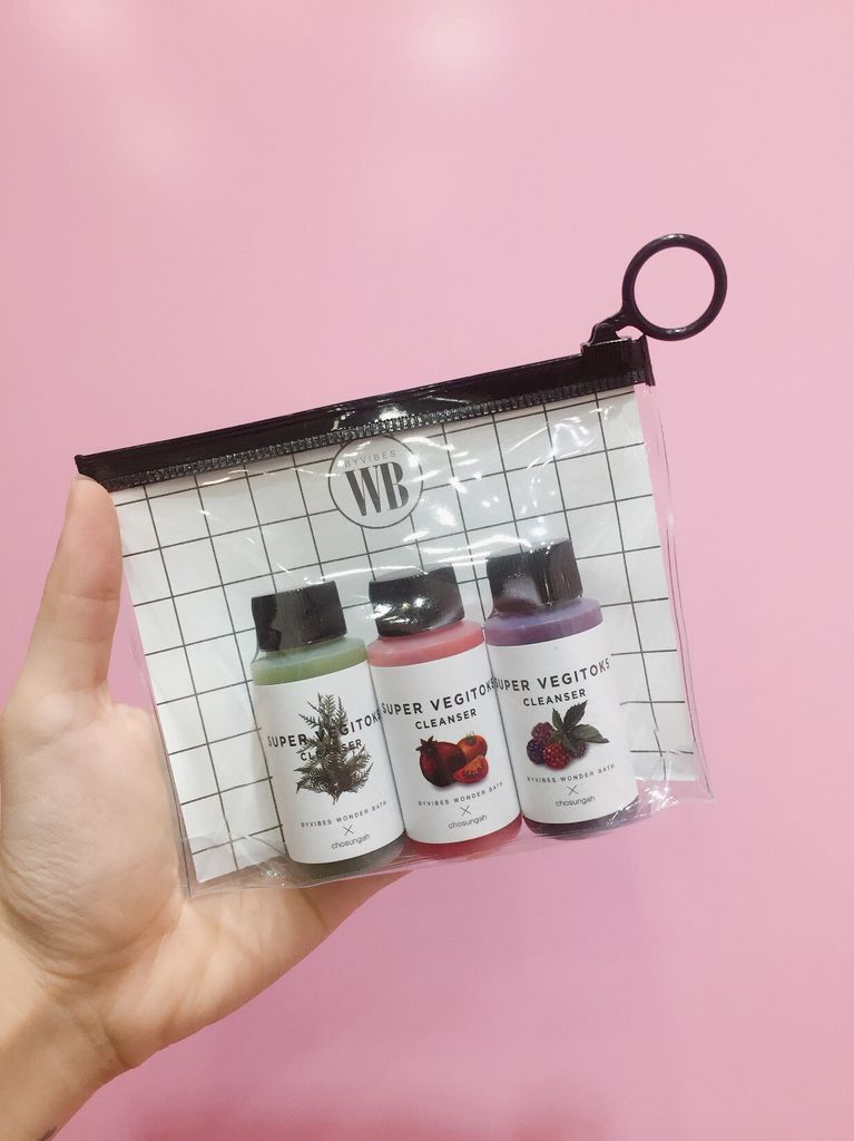 SET 3 LỌ SỬA RỬA MẶT RAU CỦ MINI - SUPPER VEGITOKS