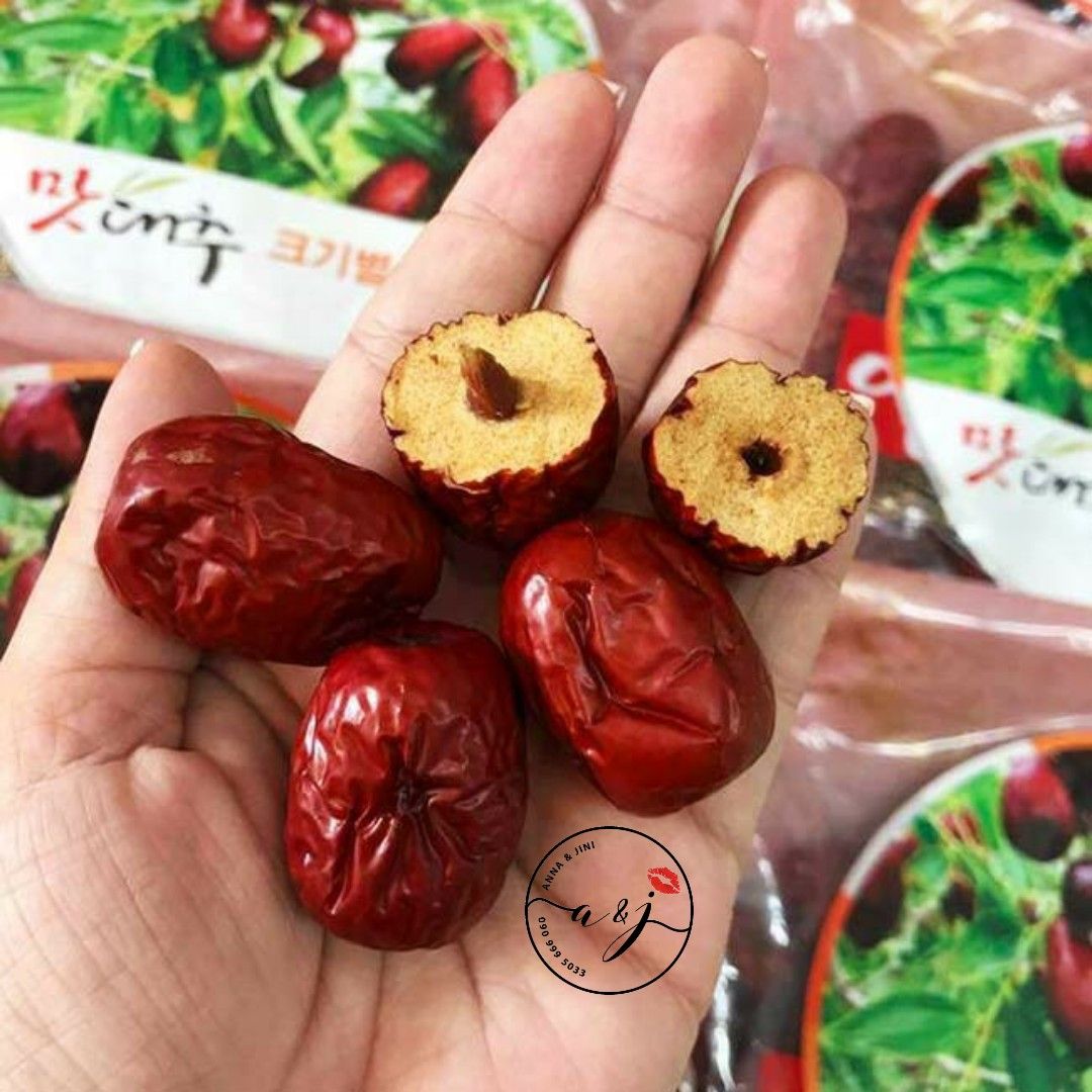 TÁO ĐỎ SẤY KHÔ HÀN QUỐC SAMSUNG BOEUN JUJUBE CAO CẤP