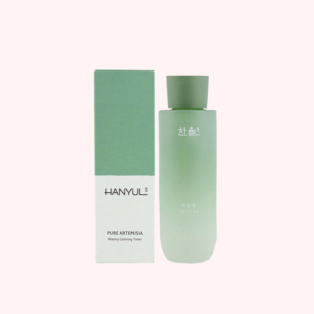 TONER HANYUL CHIẾT XUẤT TỪ LÁ NGÃI CỨU NON - HANYUL PURE ARTEMISIA WATERY CALMING TONE