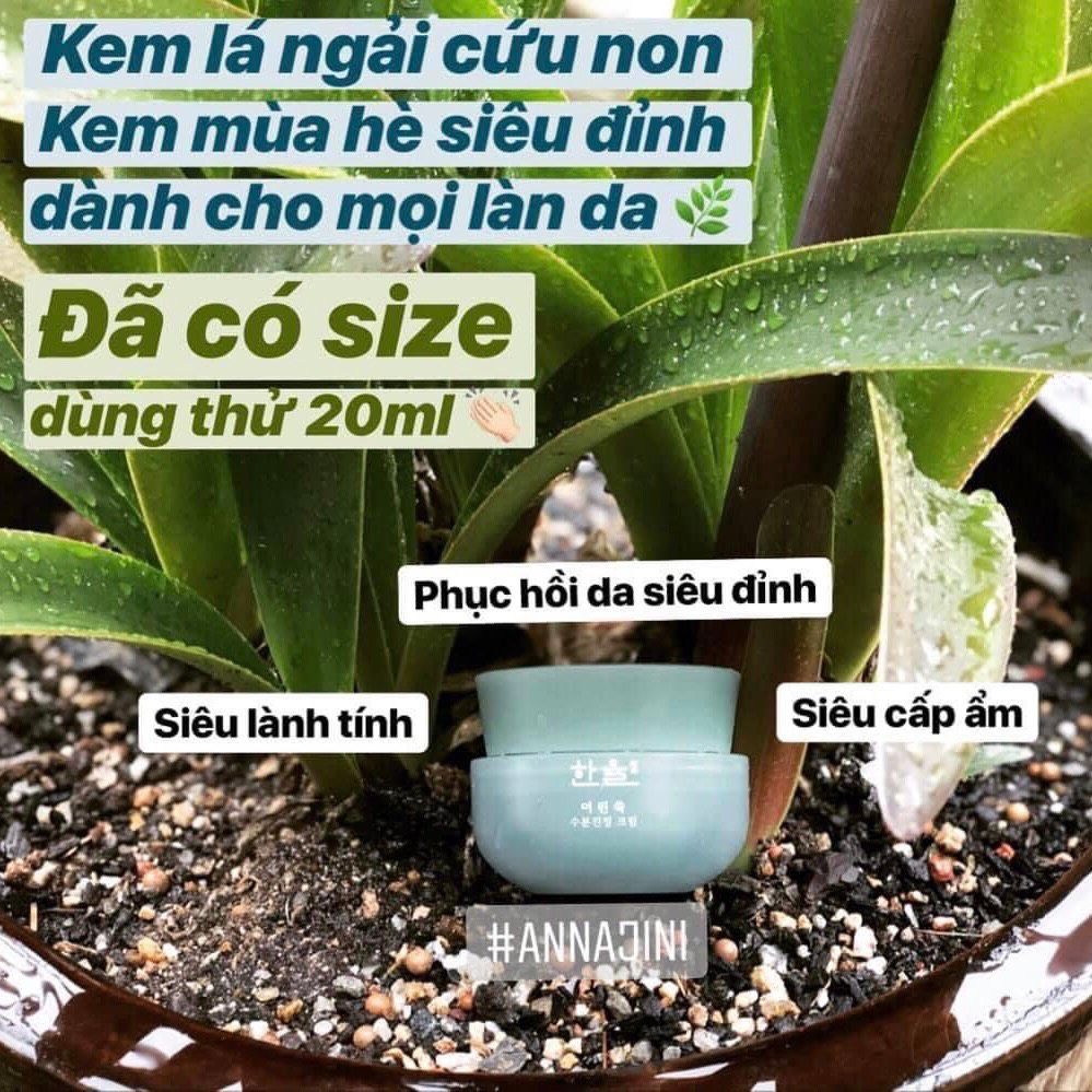 KEM DƯỠNG DA TỪ LÁ NGẢI CỨU HANYUL PURE ARTEMISIA WATERY CALMING 20ml