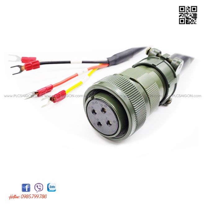  Cáp nguồn Servo Mitsubishi MR-J3P6-5M, MR-J3P7-5M, MR-J3P8-5M 