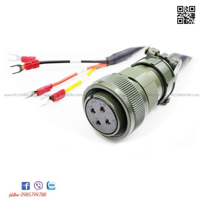  Cáp nguồn Servo Mitsubishi MR-J3P1-5M, MR-J3P2-5M, MR-J3P4-5M 