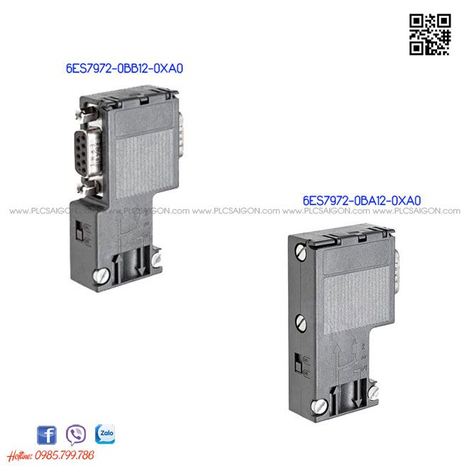  Đầu nối Profibus 6ES7972-0BA12-0XA0 