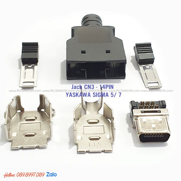  Đầu nối 14 pin CN3 servo Yaskawa Sigma 5, Sigma 7 