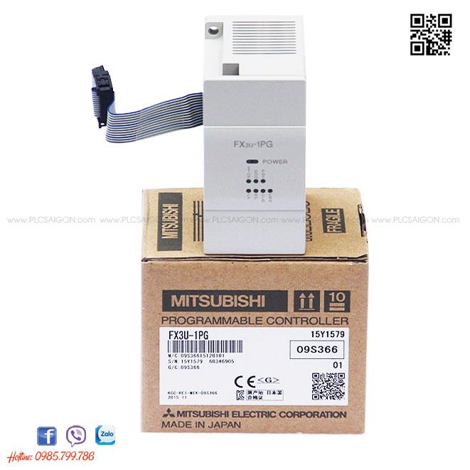  Mở rộng Mitsubishi FX3U-1PG, FX3U-20SSC-H 