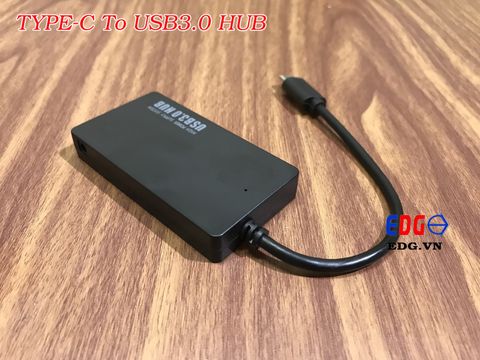 Cáp chuyển Type-c to USB 3.0 HUB 4 port