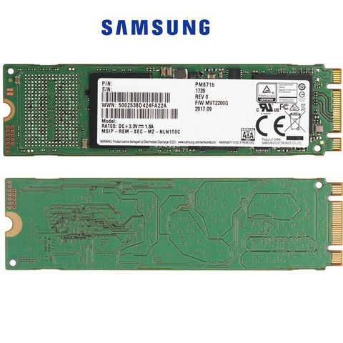 SSD SamSung PM871b 3D-NAND M.2 2280 SATA III 128GB MZ-NLN128C