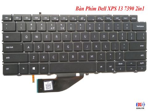 Bàn phím Laptop Dell XPS 13 7390 2in1