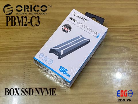 BOX SSD M2 NVME sang USB-C Orico PBM2-C3