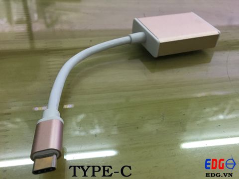 Cáp chuyển TYPE-C sang VGA