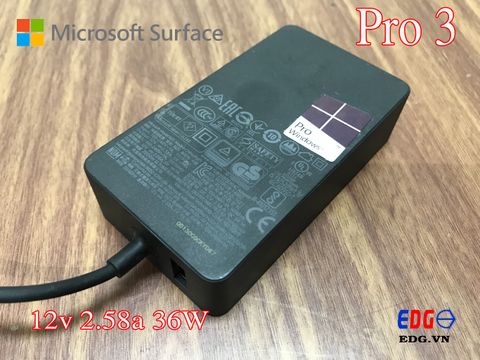 Sạc Laptop Surface pro 3 36w 12v 2.58a