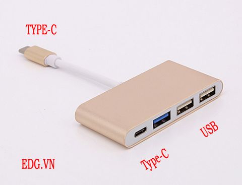 Cáp type-C to USB HUB Type-C