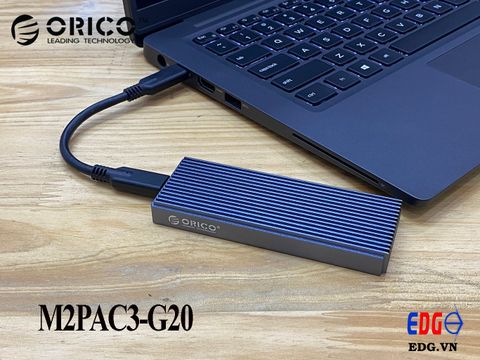 BOX SSD M2 NVME sang USB-C Orico M2PAC3-G20
