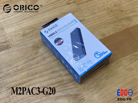 BOX SSD M2 NVME sang USB-C Orico M2PAC3-G20