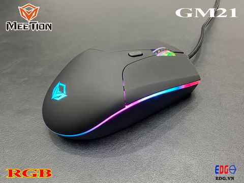 Chuột Máy Tính Gaming RGB Meetion GM21