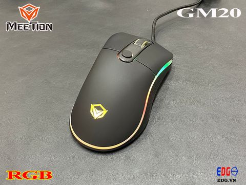 Chuột Máy Tính Gaming RGB Meetion GM20