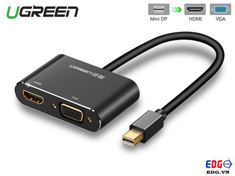 Cáp Mini DP to VGA + HDMI Ugreen 10439