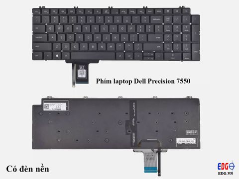 Bàn phím Laptop DELL Precision 7550