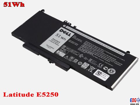 Pin Laptop Dell E5250 38Wh 51Wh