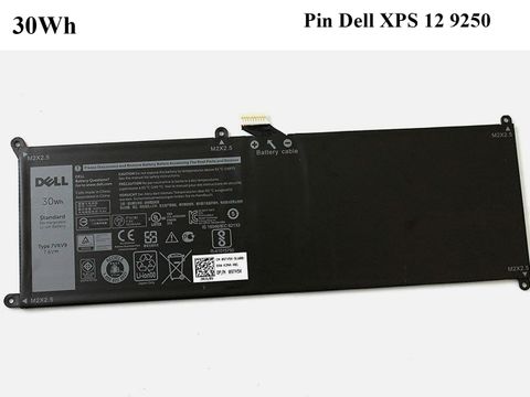 Pin Laptop Dell XPS 12 9250