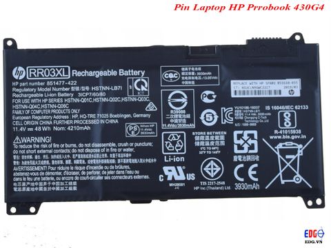 Pin Laptop HP Probook 430G4