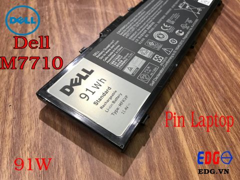 Pin laptop Dell 7710 91W