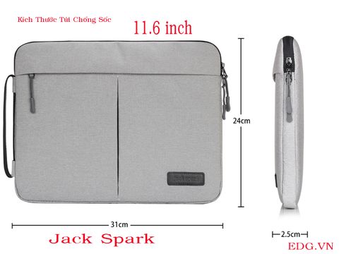 Túi chống sốc 11.6 inch JACK SPARK