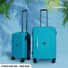 Bộ 2 Vali Chống Bể Travel King T888 Xanh Min