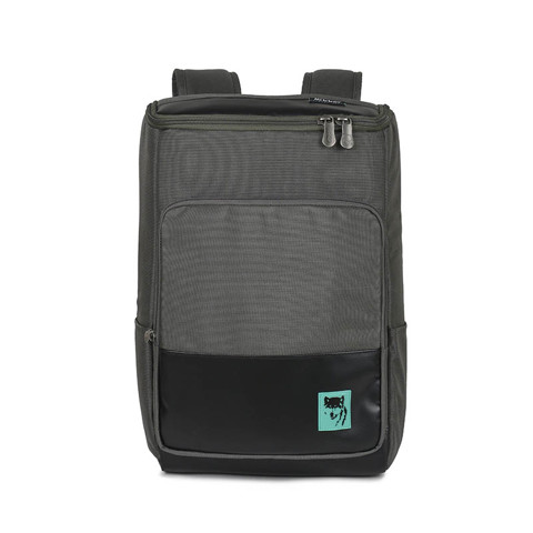 Mikkor The Victor Backpack Dark Mouse Grey